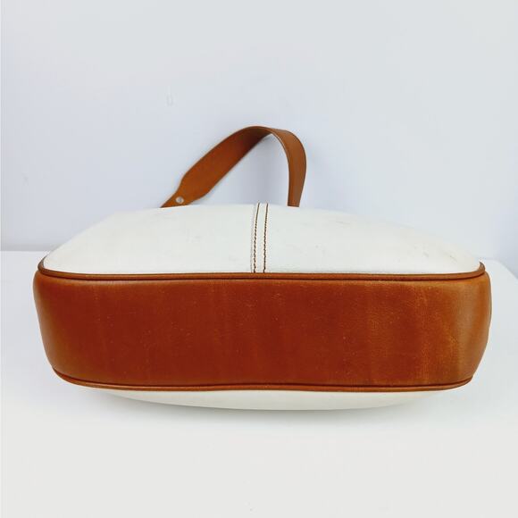 Coach VTG Legacy West Zoe Shoulder Bag Cream/Brown K2W-9342 October 2002 Y2K - Picture 6 of 10